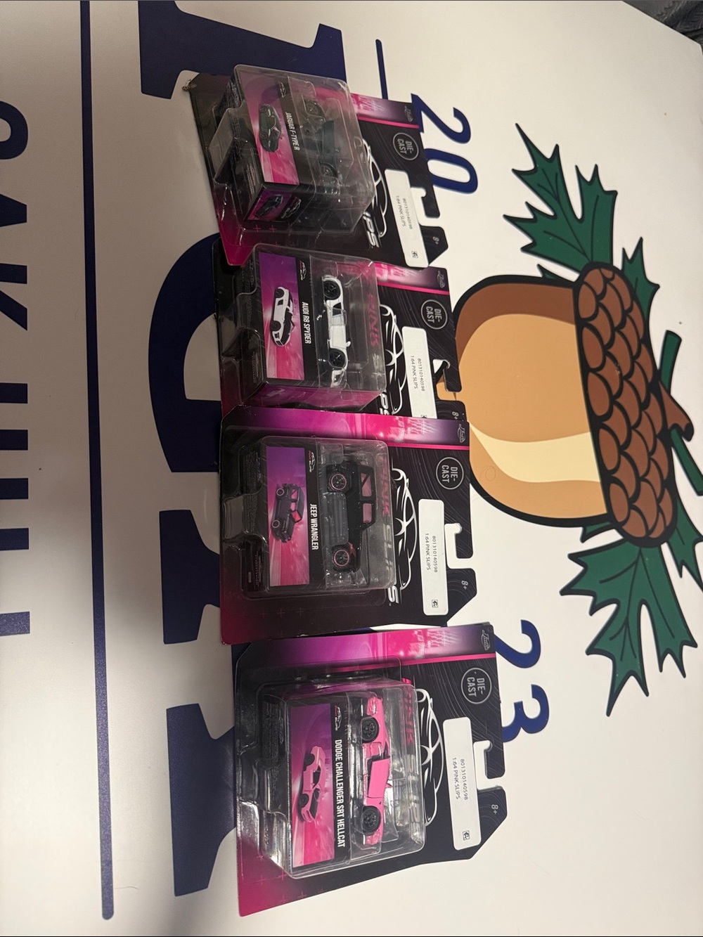 Pink Die-Cast Toy Car Set - Jada